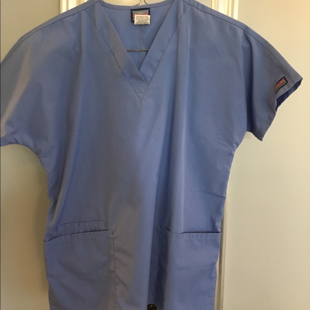 Cherokee ceil blue scrub set